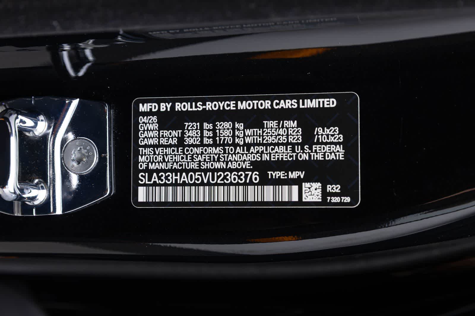 Rolls-Royce Cullinan Black Badge 2027