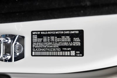 Rolls-Royce Cullinan Black Badge 2027