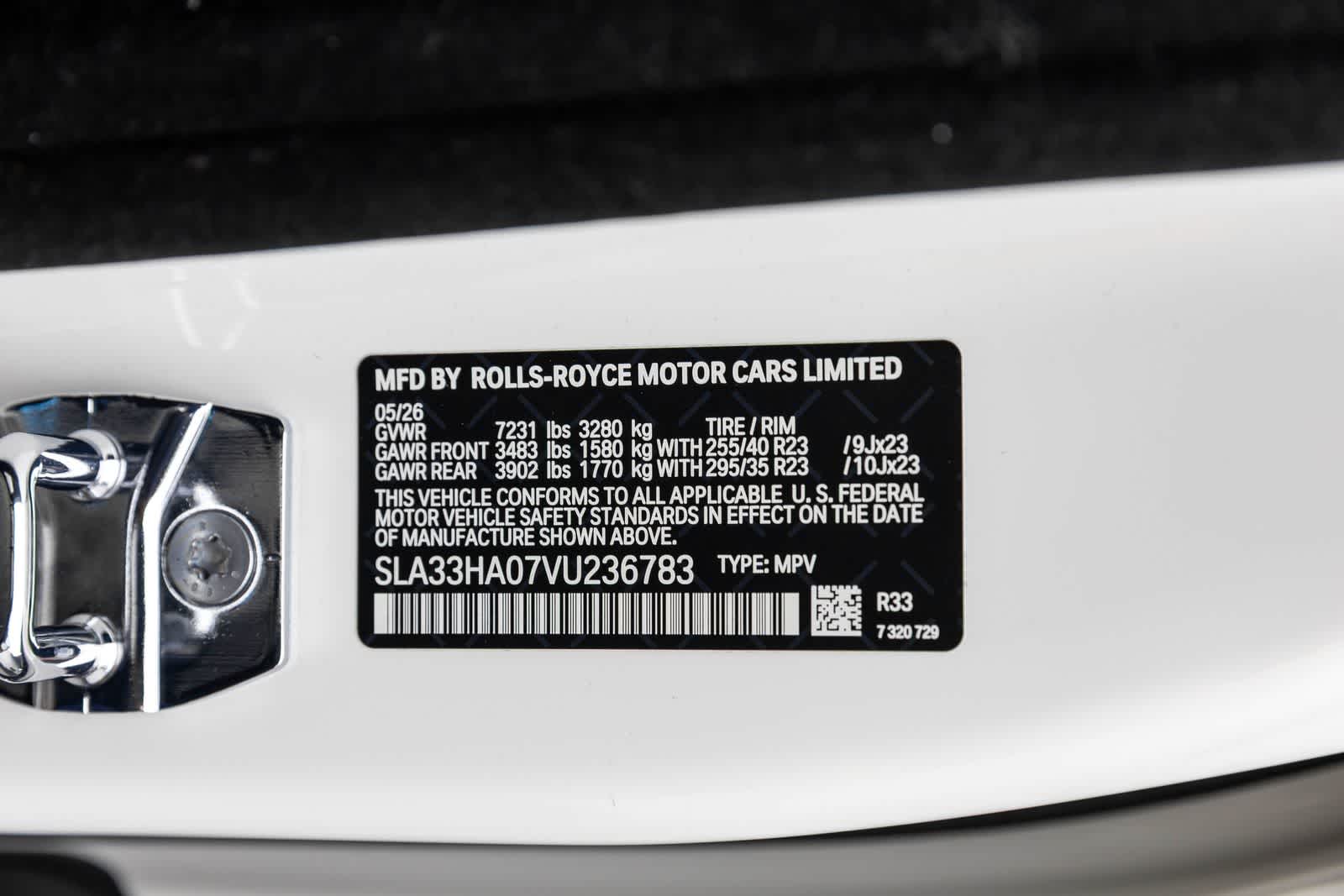 Rolls-Royce Cullinan Black Badge 2027