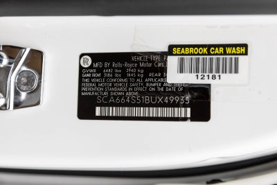 Rolls-Royce Ghost de 4 puertas, 2011