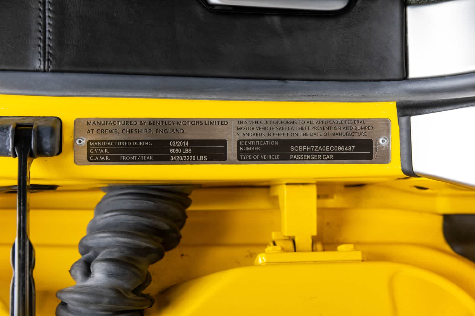 Bentley Continental GT V8 S de 2 puertas, versión cupé, 2014