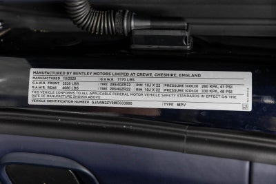 Bentley Bentayga V8 2021