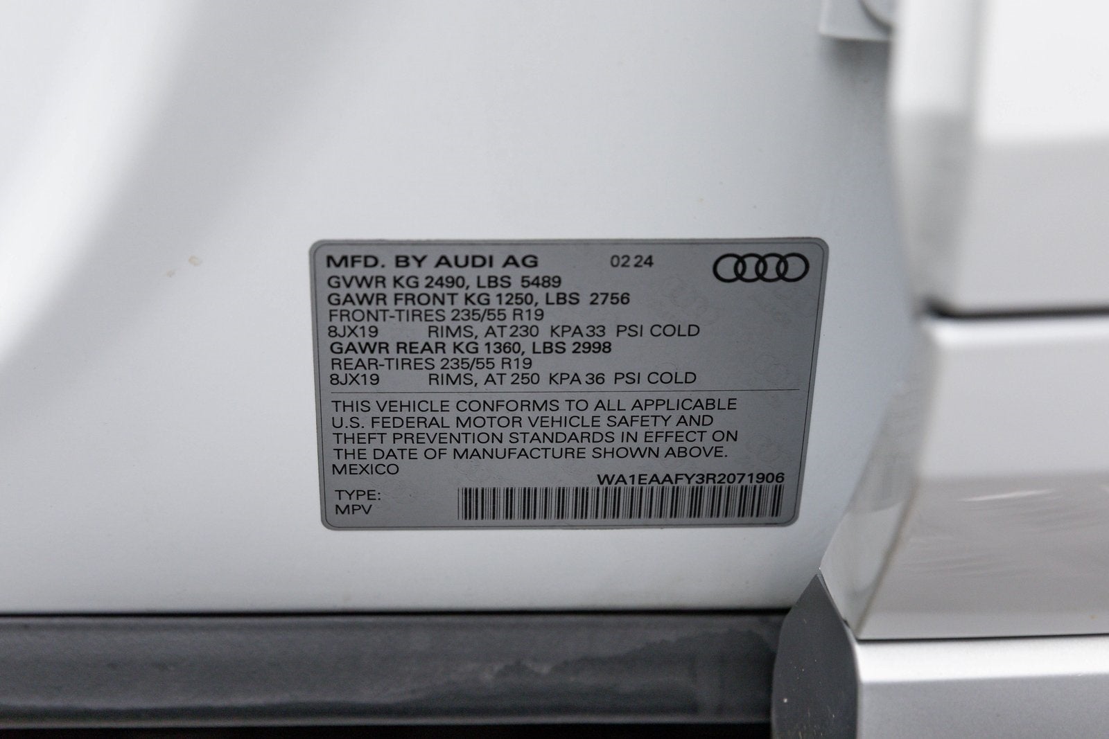 Audi Q5 S line Premium Plus 2024