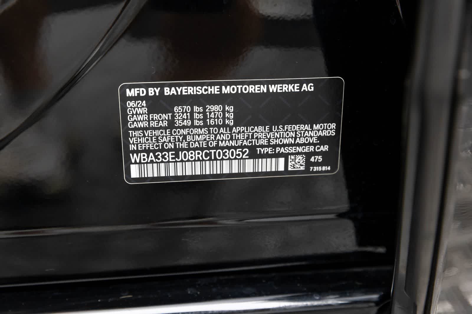 2024 BMW 760i xDrive 760i xDrive