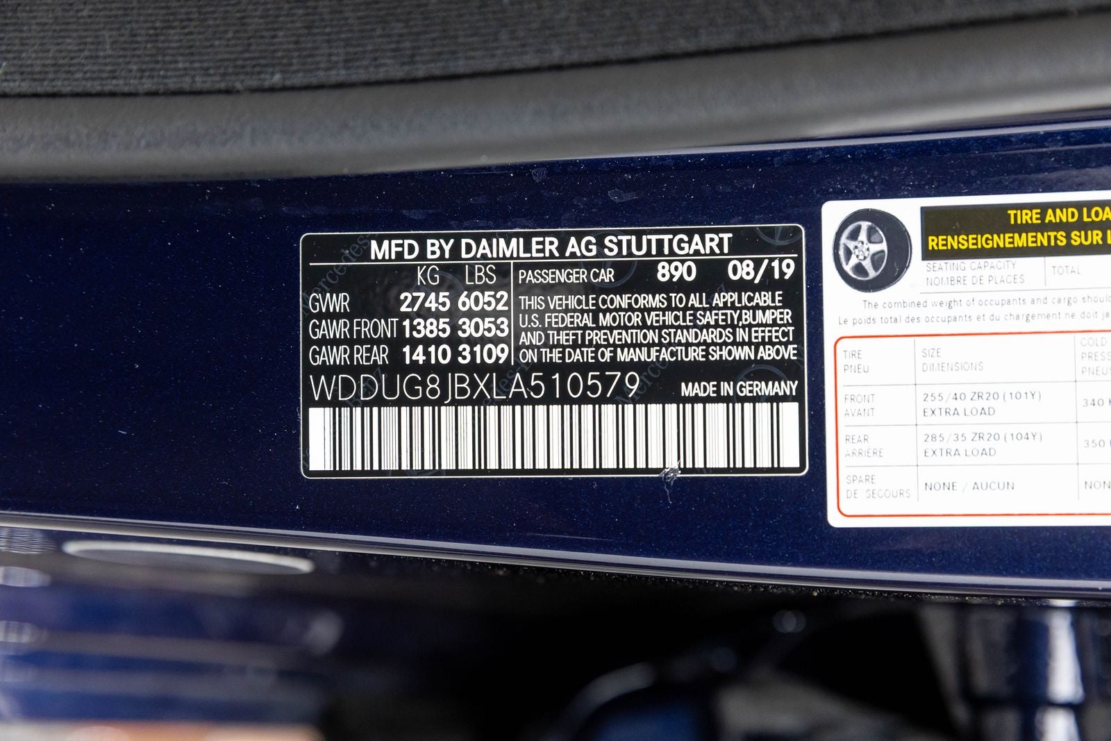 Mercedes-Benz AMG® S 63 AMG® S 63 2020