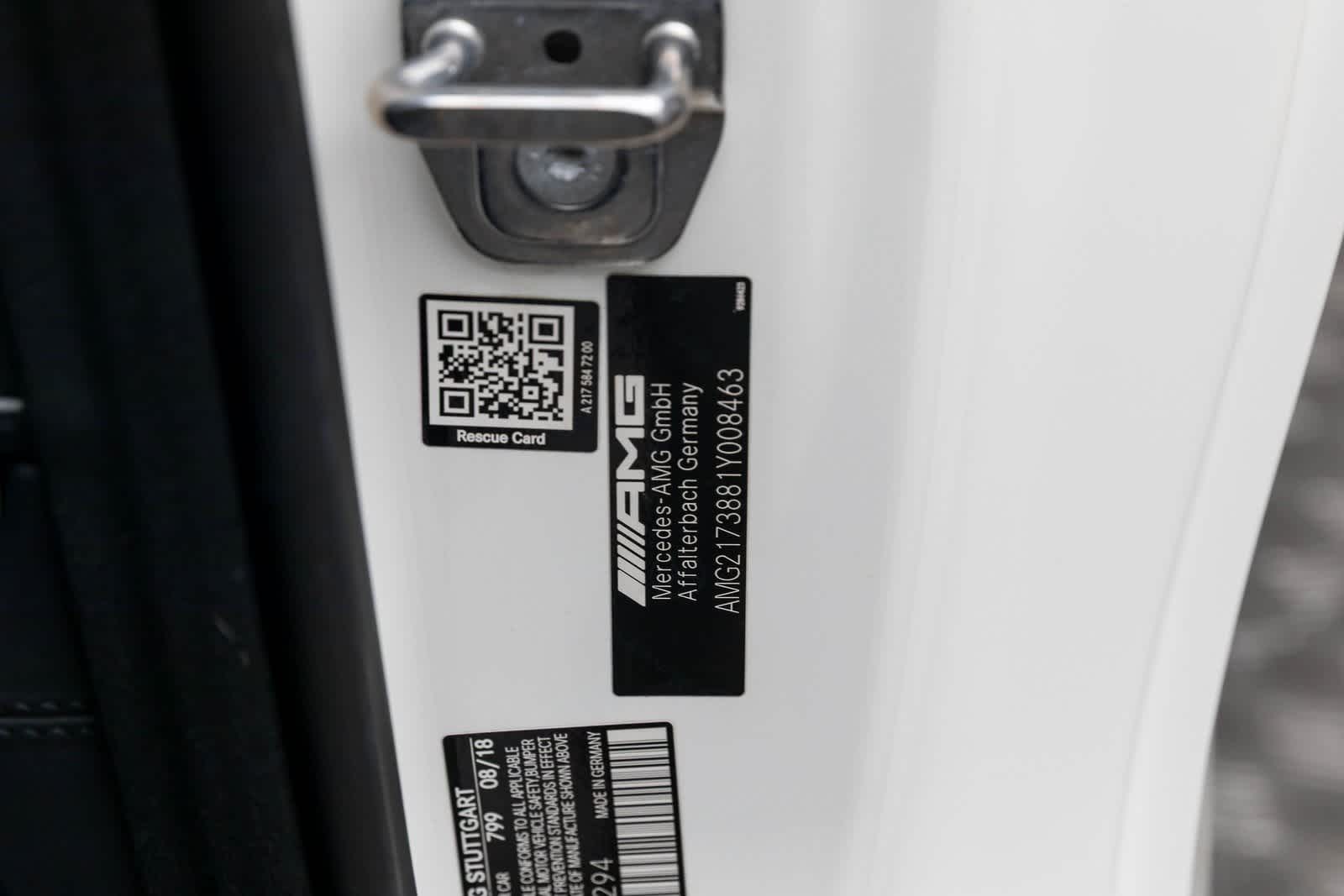 2019 Mercedes-Benz Clase S AMG® S 63