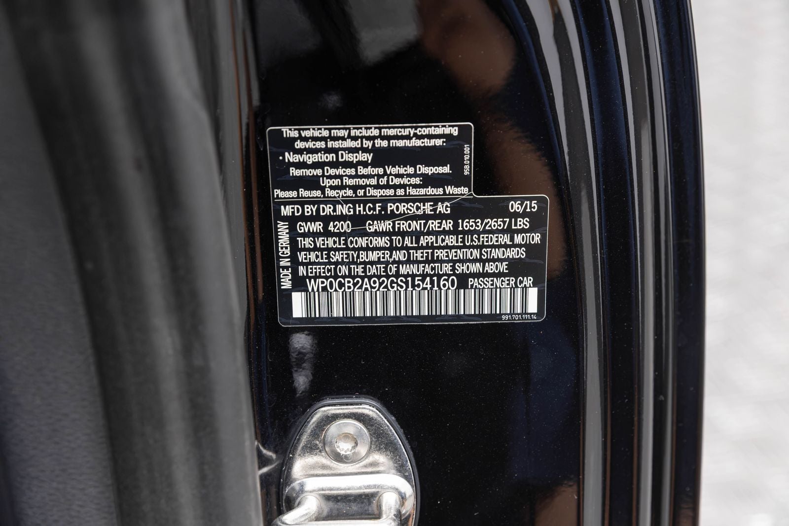 Porsche 911 Carrera S de 2016