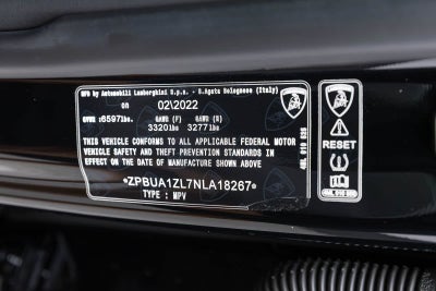 Cápsula «Graphite» del Lamborghini Urus 2022