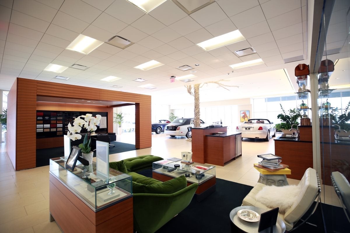 Sala de exposiciones Rolls-Royce